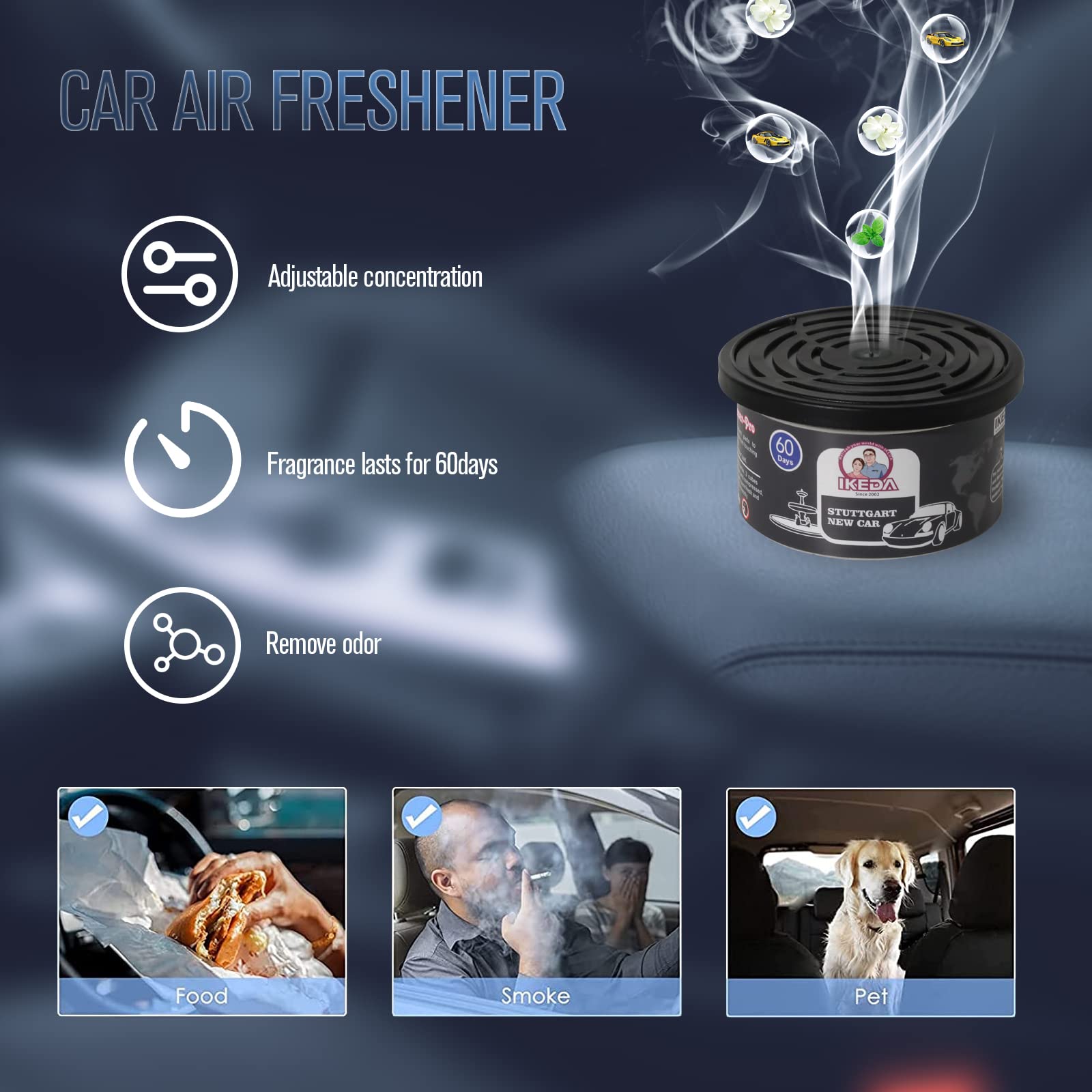 Long-Lasting Car Air Freshener