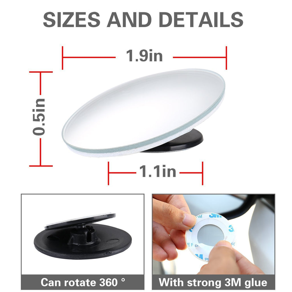 360° Adjustable Blind Spot Mirror