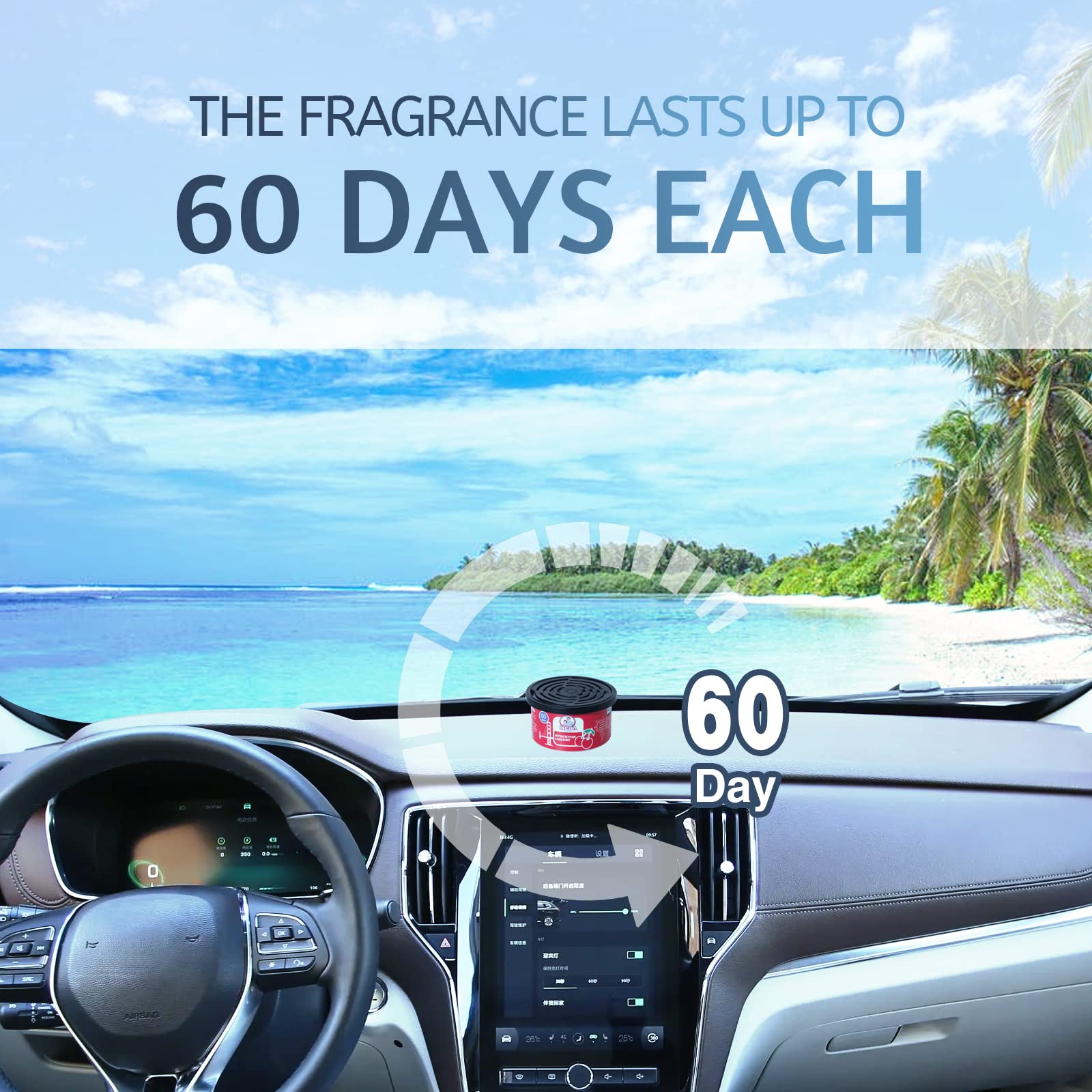 Long-Lasting Car Air Freshener